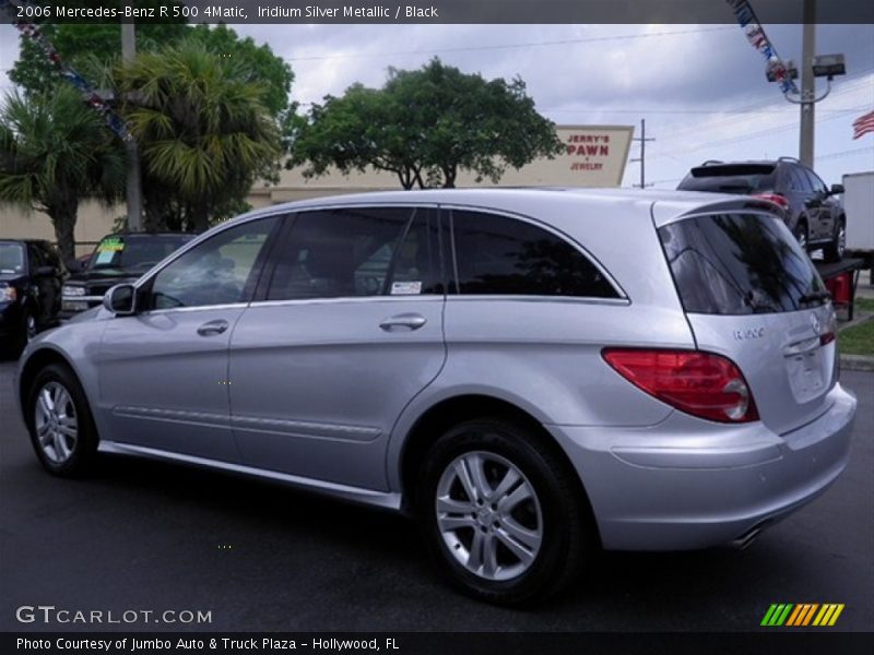 Iridium Silver Metallic / Black 2006 Mercedes-Benz R 500 4Matic