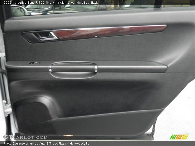 Iridium Silver Metallic / Black 2006 Mercedes-Benz R 500 4Matic