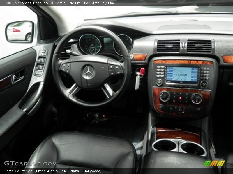 Iridium Silver Metallic / Black 2006 Mercedes-Benz R 500 4Matic