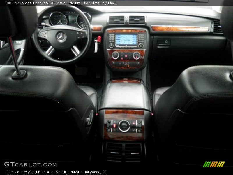 Iridium Silver Metallic / Black 2006 Mercedes-Benz R 500 4Matic