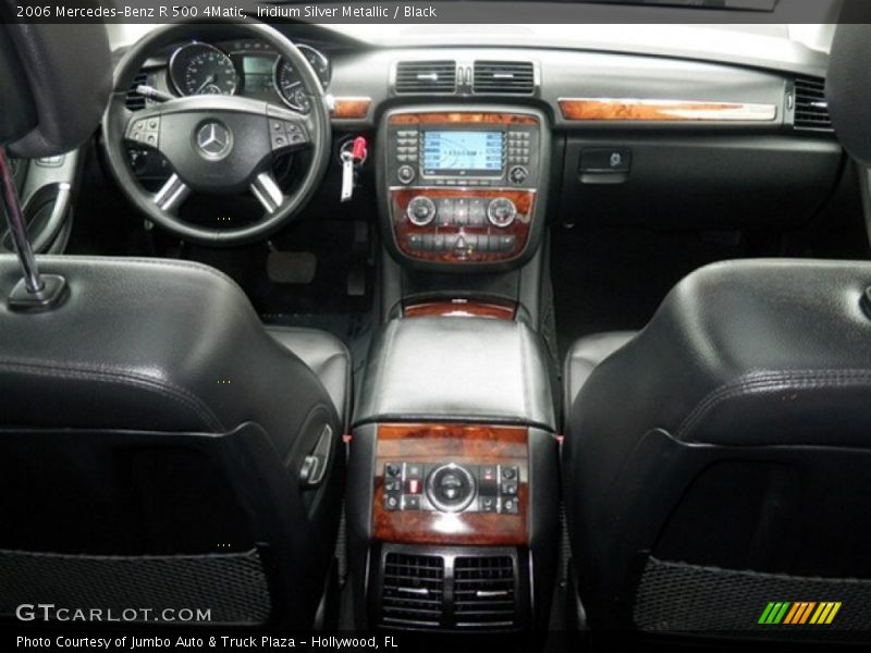 Iridium Silver Metallic / Black 2006 Mercedes-Benz R 500 4Matic