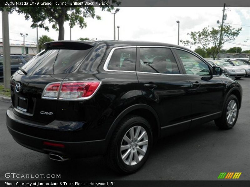 Brilliant Black / Black 2008 Mazda CX-9 Grand Touring