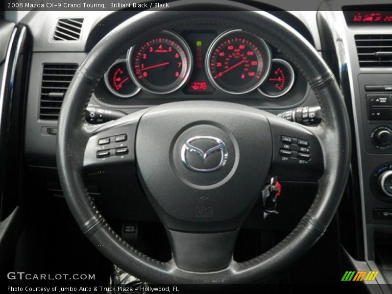 Brilliant Black / Black 2008 Mazda CX-9 Grand Touring