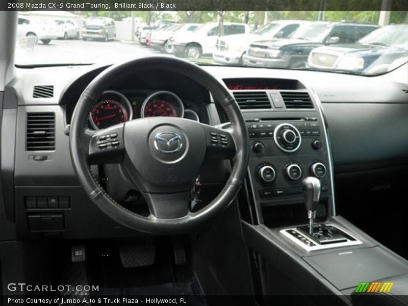 Brilliant Black / Black 2008 Mazda CX-9 Grand Touring