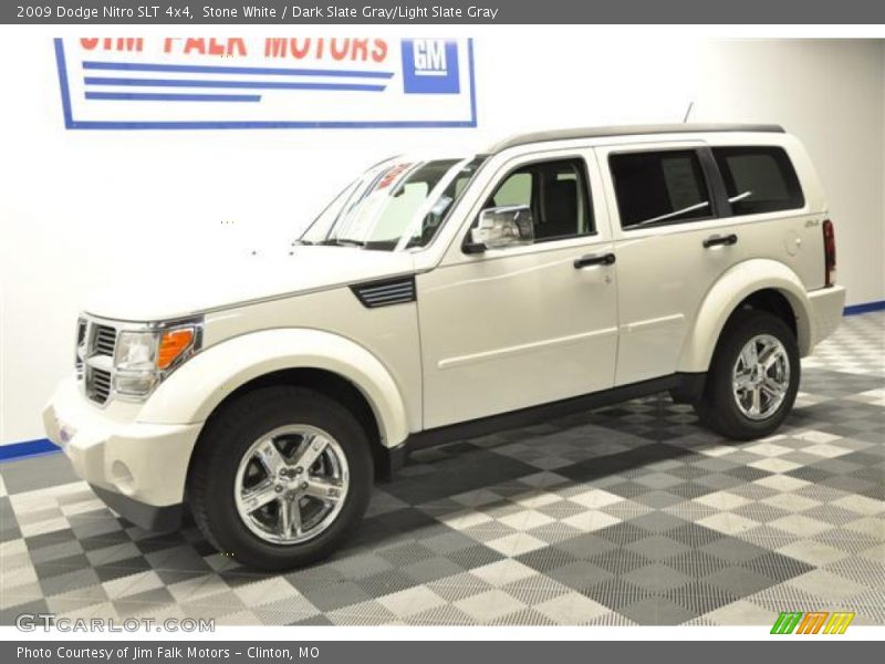 Stone White / Dark Slate Gray/Light Slate Gray 2009 Dodge Nitro SLT 4x4