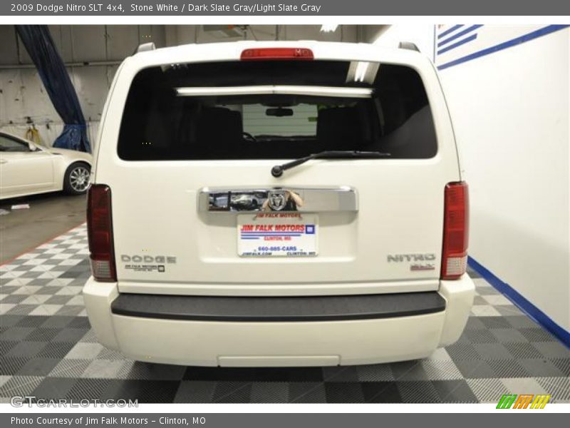 Stone White / Dark Slate Gray/Light Slate Gray 2009 Dodge Nitro SLT 4x4