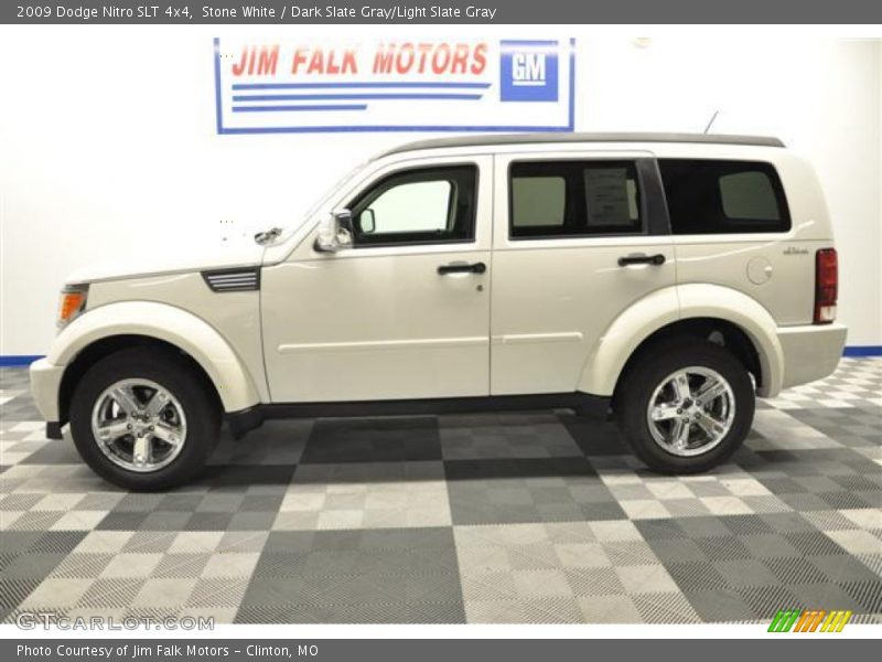 Stone White / Dark Slate Gray/Light Slate Gray 2009 Dodge Nitro SLT 4x4