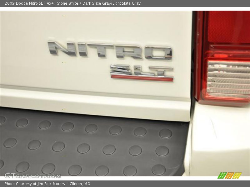 Stone White / Dark Slate Gray/Light Slate Gray 2009 Dodge Nitro SLT 4x4