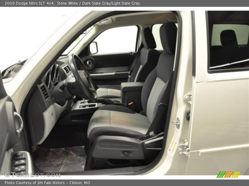 Stone White / Dark Slate Gray/Light Slate Gray 2009 Dodge Nitro SLT 4x4