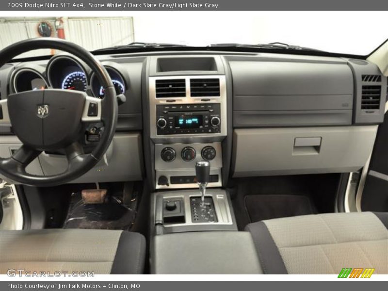 Stone White / Dark Slate Gray/Light Slate Gray 2009 Dodge Nitro SLT 4x4