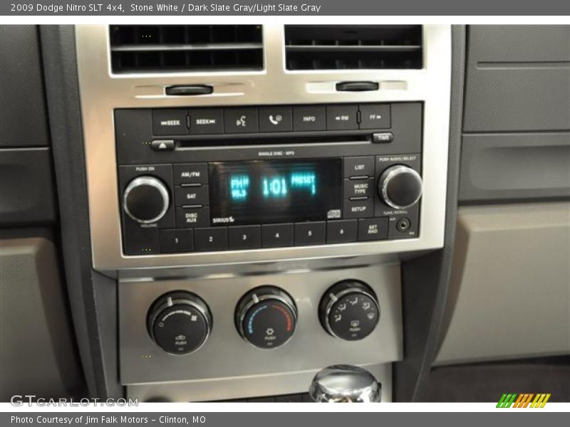 Stone White / Dark Slate Gray/Light Slate Gray 2009 Dodge Nitro SLT 4x4