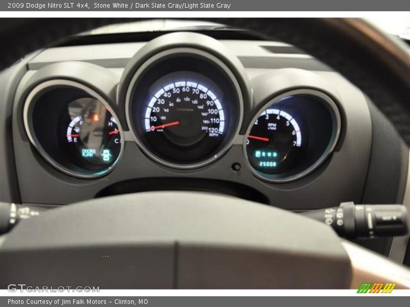 Stone White / Dark Slate Gray/Light Slate Gray 2009 Dodge Nitro SLT 4x4