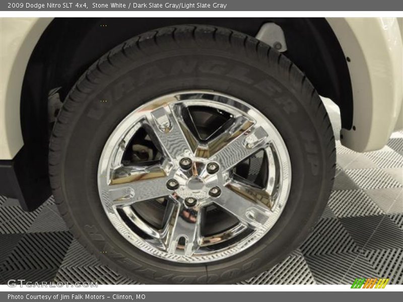 Stone White / Dark Slate Gray/Light Slate Gray 2009 Dodge Nitro SLT 4x4