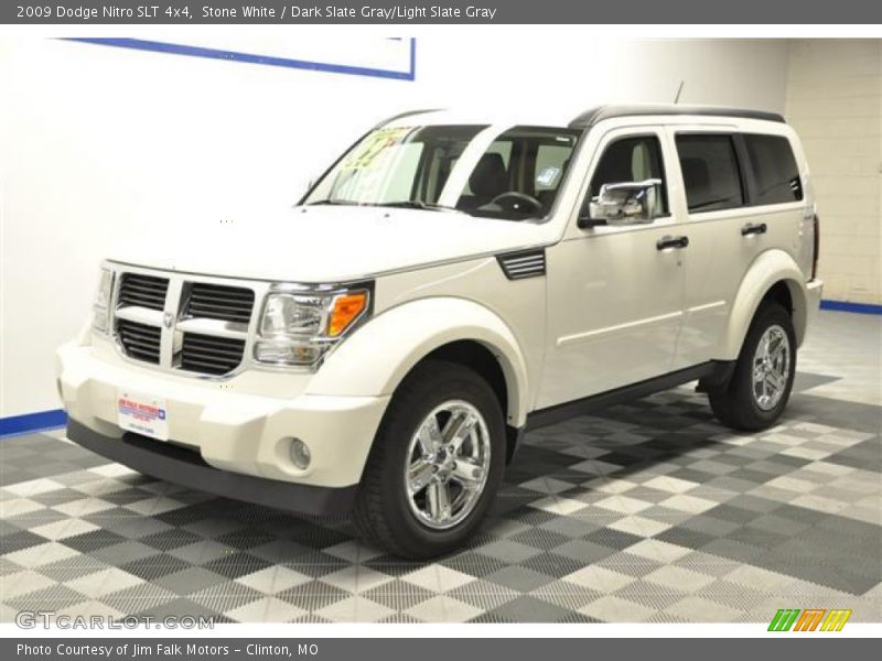 Stone White / Dark Slate Gray/Light Slate Gray 2009 Dodge Nitro SLT 4x4