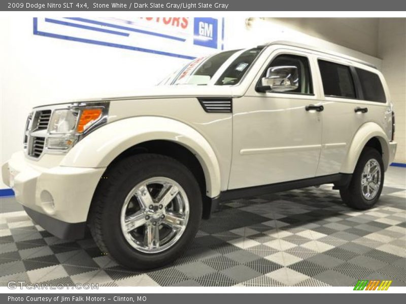 Stone White / Dark Slate Gray/Light Slate Gray 2009 Dodge Nitro SLT 4x4