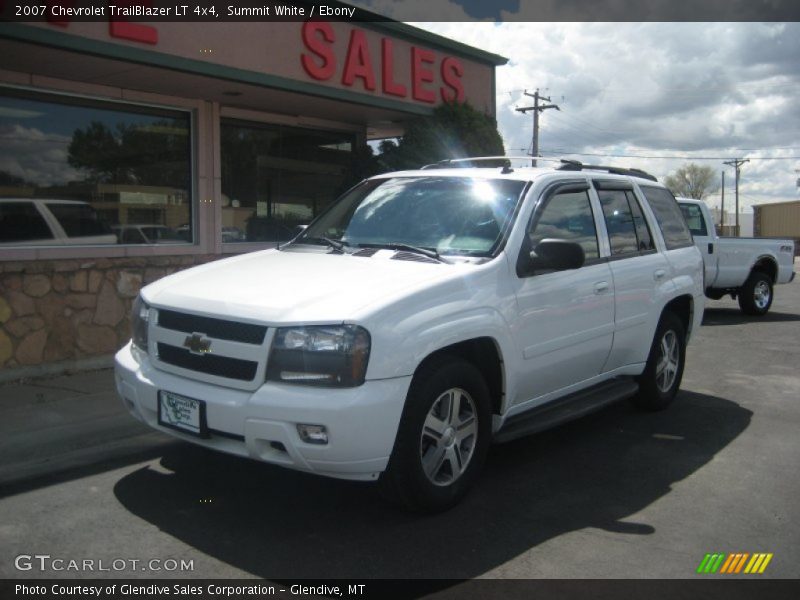 Summit White / Ebony 2007 Chevrolet TrailBlazer LT 4x4