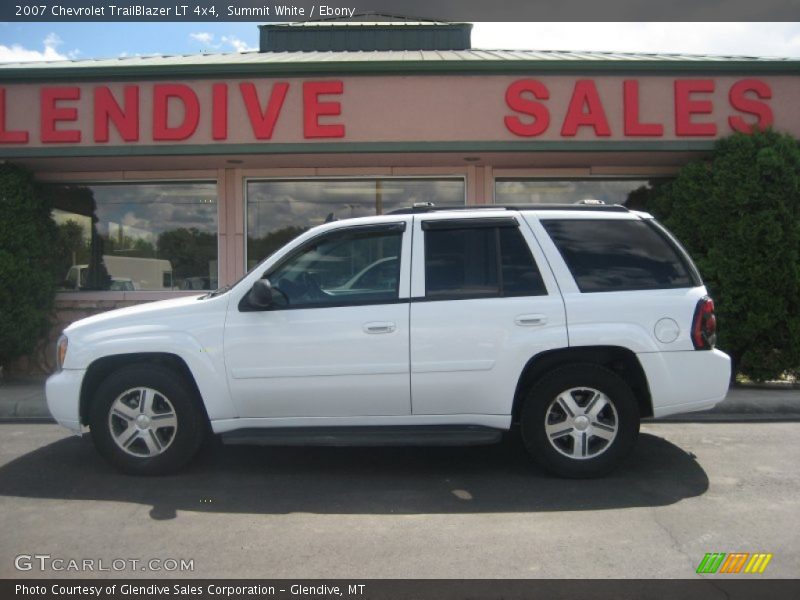Summit White / Ebony 2007 Chevrolet TrailBlazer LT 4x4