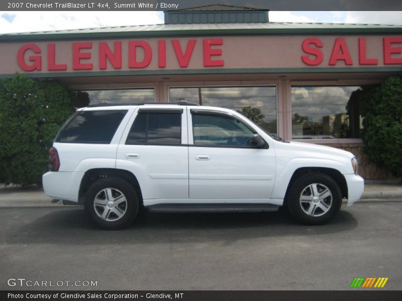 Summit White / Ebony 2007 Chevrolet TrailBlazer LT 4x4