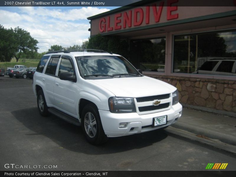 Summit White / Ebony 2007 Chevrolet TrailBlazer LT 4x4