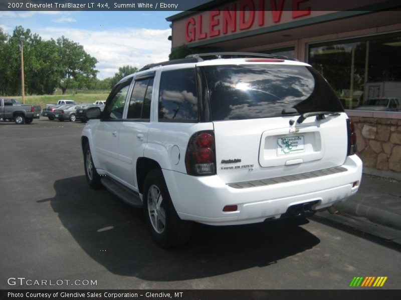 Summit White / Ebony 2007 Chevrolet TrailBlazer LT 4x4