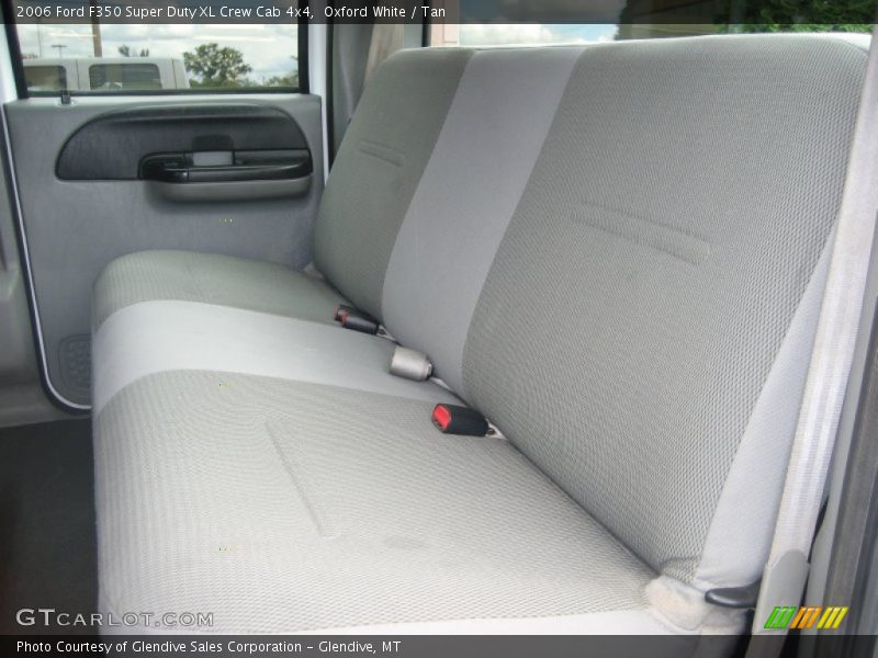 Oxford White / Tan 2006 Ford F350 Super Duty XL Crew Cab 4x4