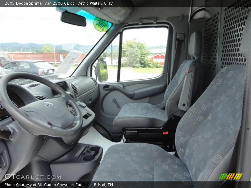  2005 Sprinter Van 2500 Cargo Gray Interior