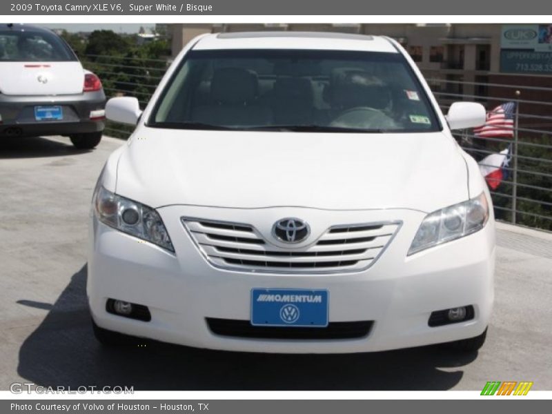 Super White / Bisque 2009 Toyota Camry XLE V6