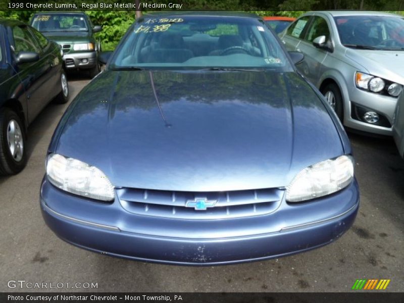 Regal Blue Metallic / Medium Gray 1998 Chevrolet Lumina