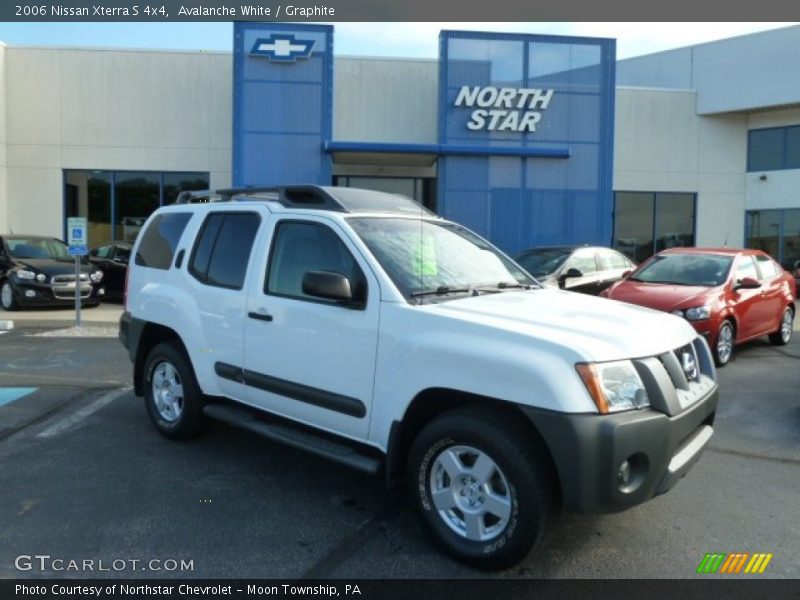 Avalanche White / Graphite 2006 Nissan Xterra S 4x4