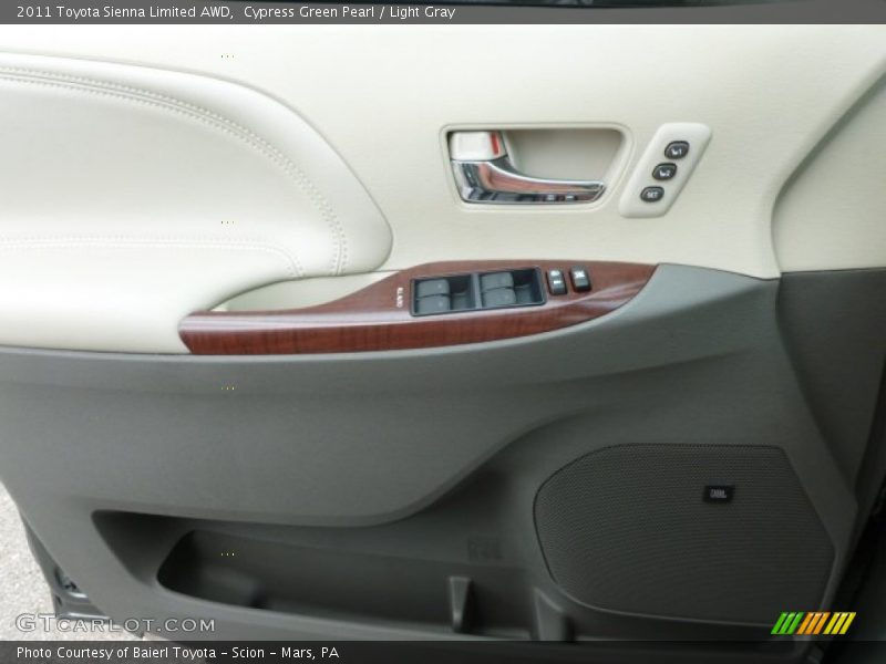 Cypress Green Pearl / Light Gray 2011 Toyota Sienna Limited AWD