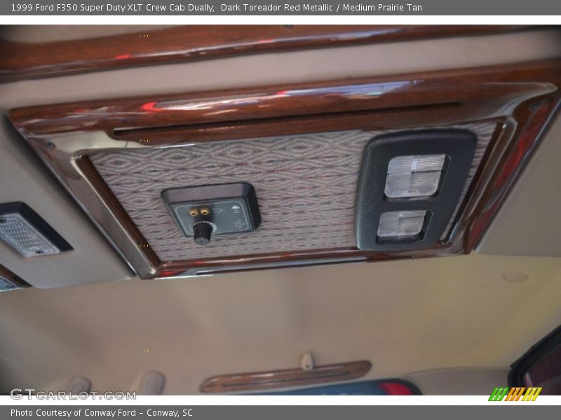 Dark Toreador Red Metallic / Medium Prairie Tan 1999 Ford F350 Super Duty XLT Crew Cab Dually