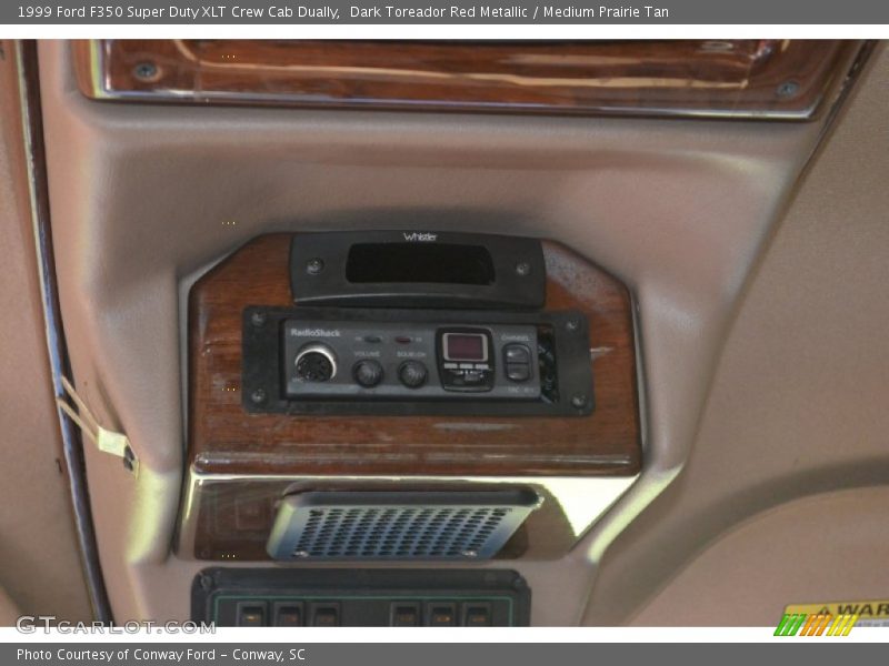 Dark Toreador Red Metallic / Medium Prairie Tan 1999 Ford F350 Super Duty XLT Crew Cab Dually