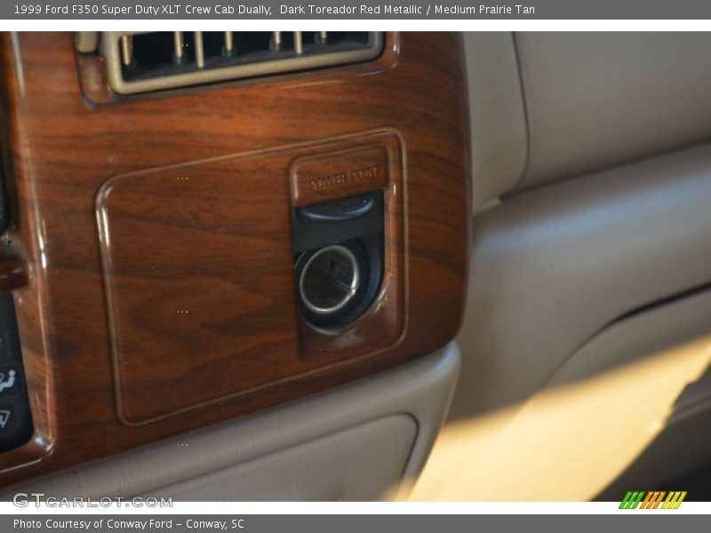 Dark Toreador Red Metallic / Medium Prairie Tan 1999 Ford F350 Super Duty XLT Crew Cab Dually