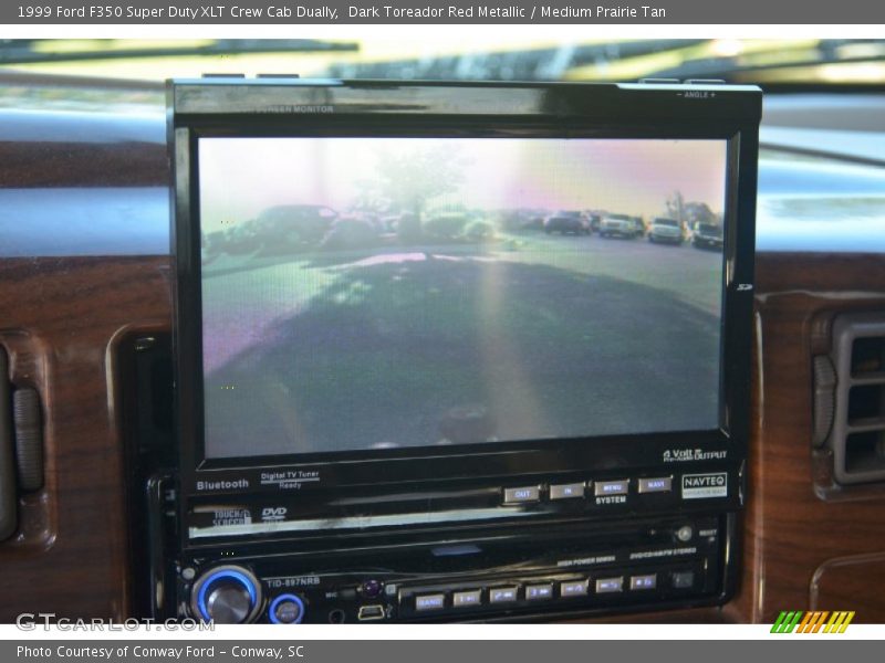 Dark Toreador Red Metallic / Medium Prairie Tan 1999 Ford F350 Super Duty XLT Crew Cab Dually