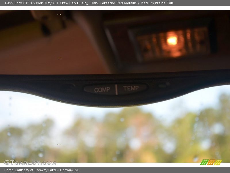 Dark Toreador Red Metallic / Medium Prairie Tan 1999 Ford F350 Super Duty XLT Crew Cab Dually
