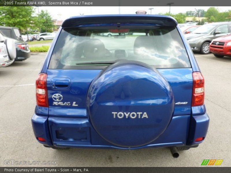 Spectra Blue Mica / Taupe 2005 Toyota RAV4 4WD