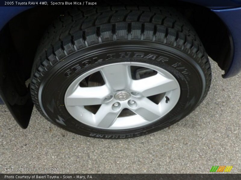 Spectra Blue Mica / Taupe 2005 Toyota RAV4 4WD