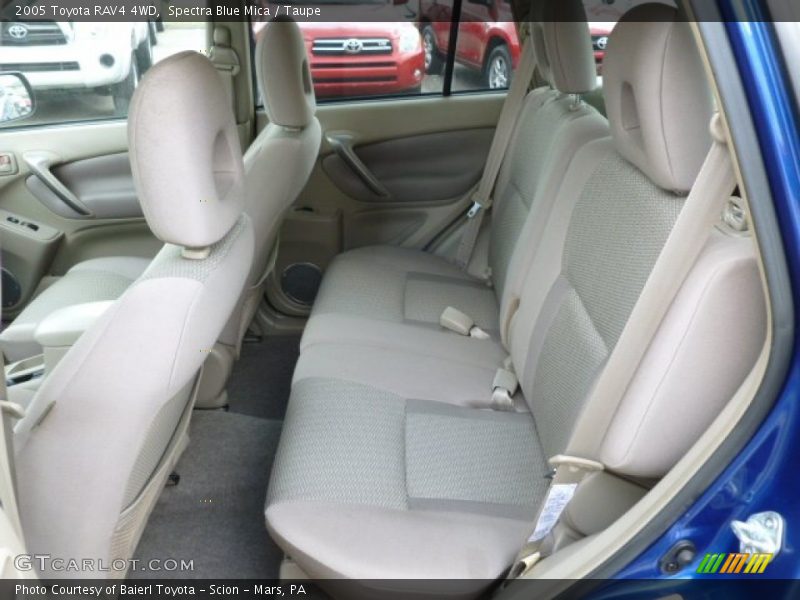 Spectra Blue Mica / Taupe 2005 Toyota RAV4 4WD