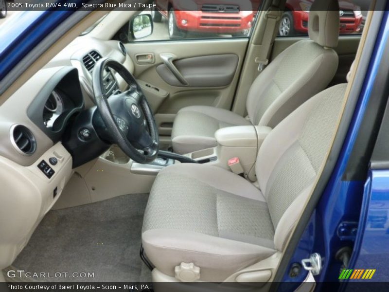 Spectra Blue Mica / Taupe 2005 Toyota RAV4 4WD