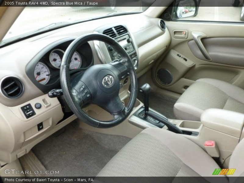 Spectra Blue Mica / Taupe 2005 Toyota RAV4 4WD
