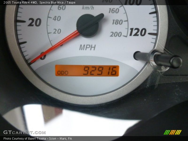 Spectra Blue Mica / Taupe 2005 Toyota RAV4 4WD