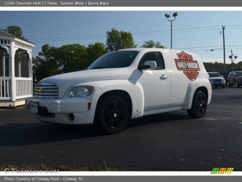 Summit White / Ebony Black 2008 Chevrolet HHR LT Panel