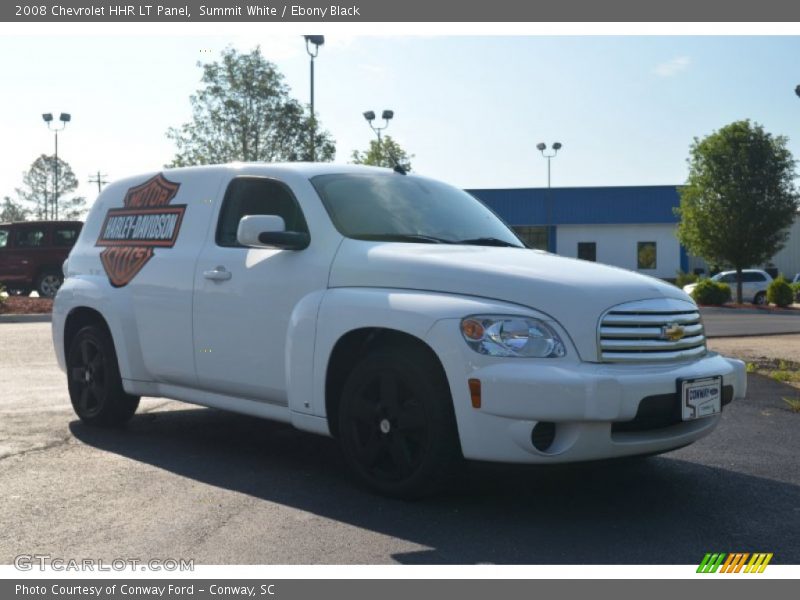 Summit White / Ebony Black 2008 Chevrolet HHR LT Panel