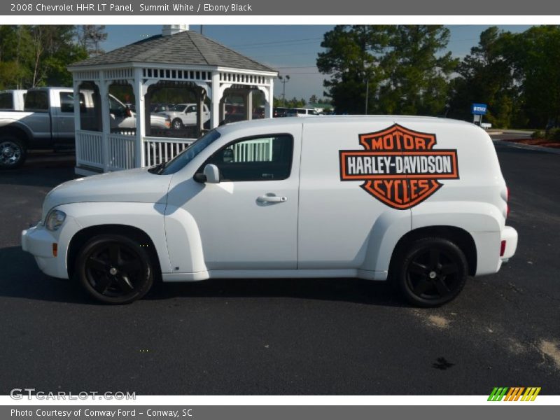 Summit White / Ebony Black 2008 Chevrolet HHR LT Panel
