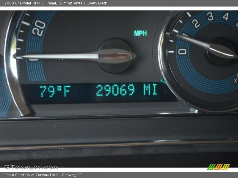 Summit White / Ebony Black 2008 Chevrolet HHR LT Panel