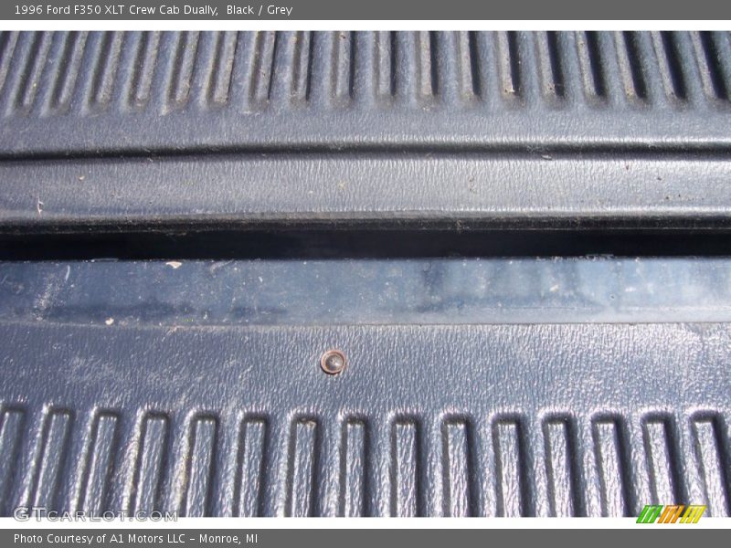 Black / Grey 1996 Ford F350 XLT Crew Cab Dually