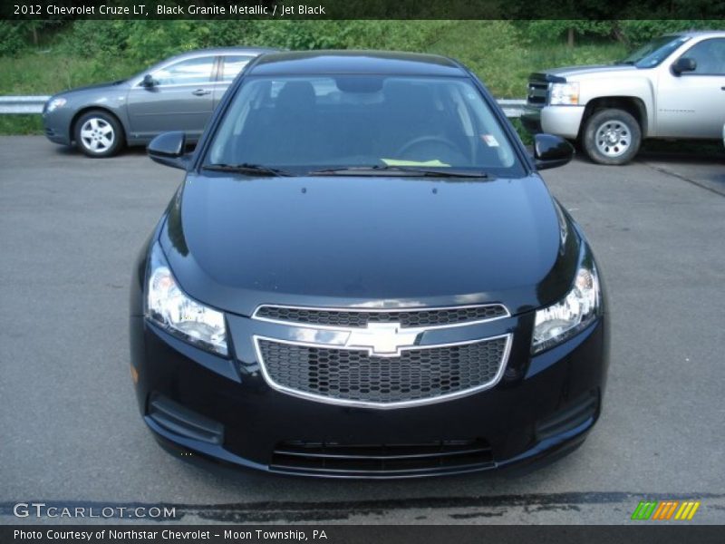 Black Granite Metallic / Jet Black 2012 Chevrolet Cruze LT