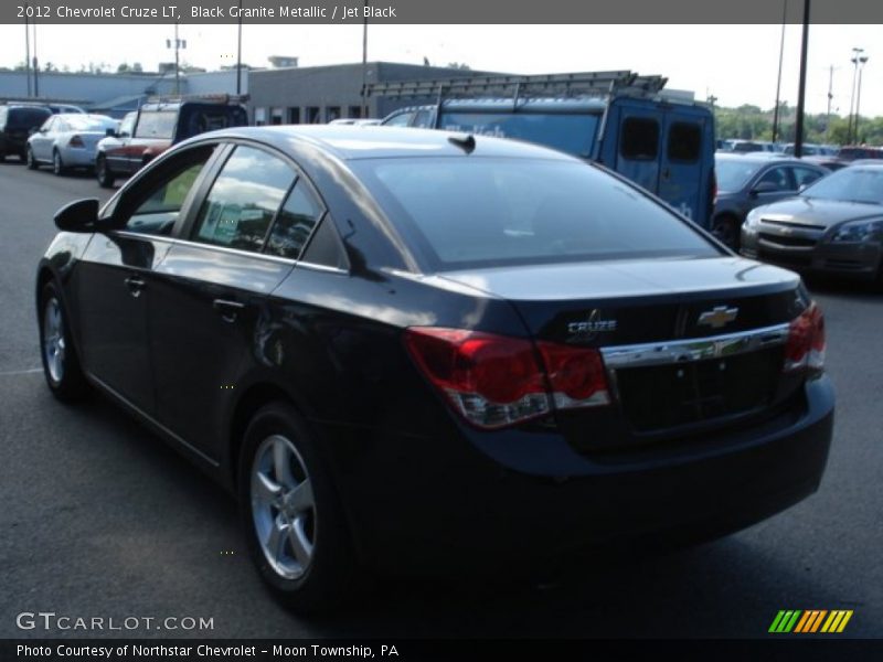 Black Granite Metallic / Jet Black 2012 Chevrolet Cruze LT