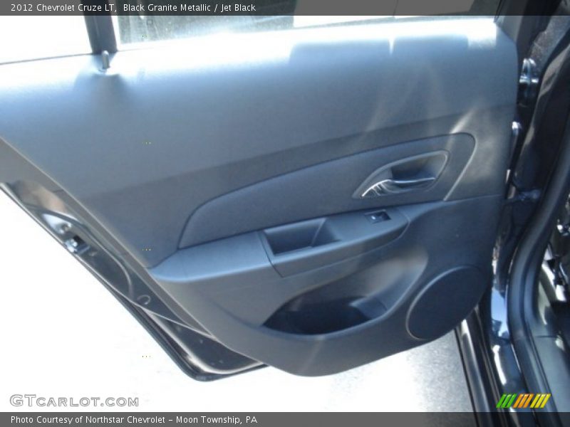 Black Granite Metallic / Jet Black 2012 Chevrolet Cruze LT