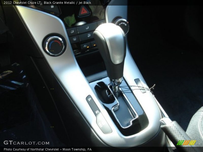 Black Granite Metallic / Jet Black 2012 Chevrolet Cruze LT